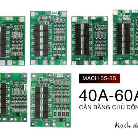 Mạch 3s 4s thông thường và cân bằng