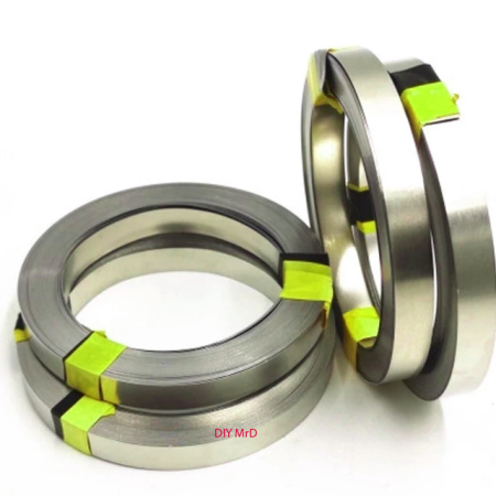 Kẽm hàn cell pin mạ niken chất lượng cao 18650 21700 bán theo cuộn 02 mét / cuộn