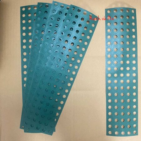Giấy dán đầu pin 18650, 21700, giấy cách điện, băng dính gia cường sợi thuỷ tinh nhiều kích thước